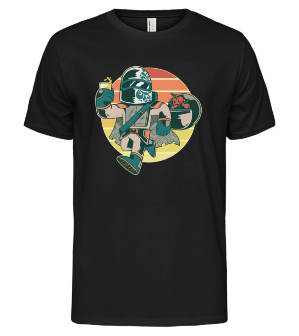  model  pe tricou