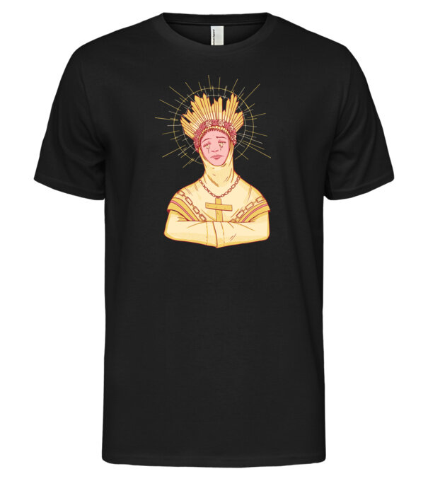  model  pe tricou
