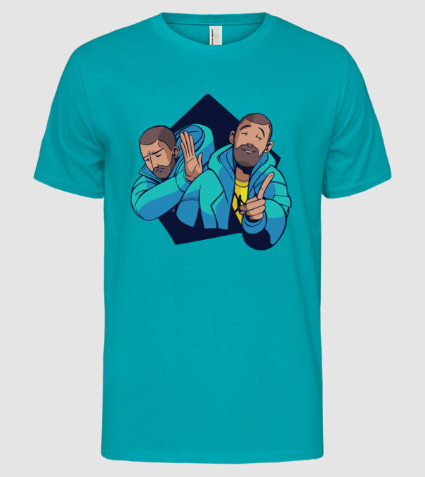 Tricou Meme amuzant model turcoaz pe tricou