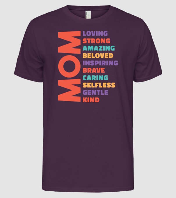 Caracteristici mamă model mov pe tricou