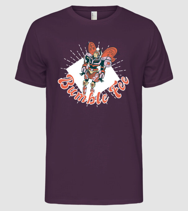 Bumble Fee - Zâna Robot model mov pe tricou