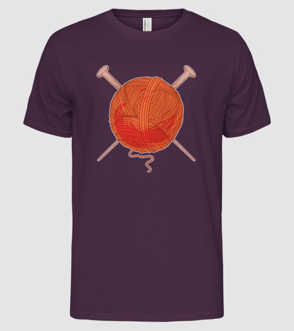 Ghem de fire model mov pe tricou