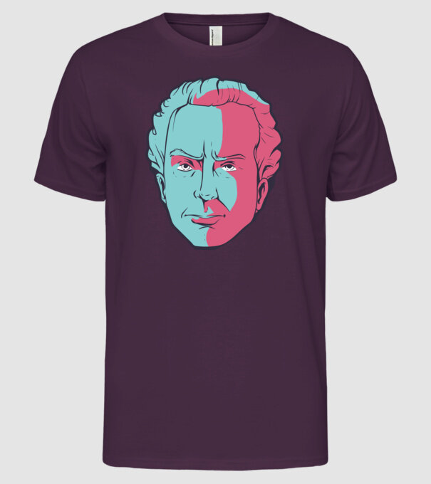 Immanuel Kant model mov pe tricou