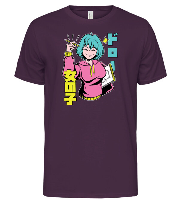  model  pe tricou