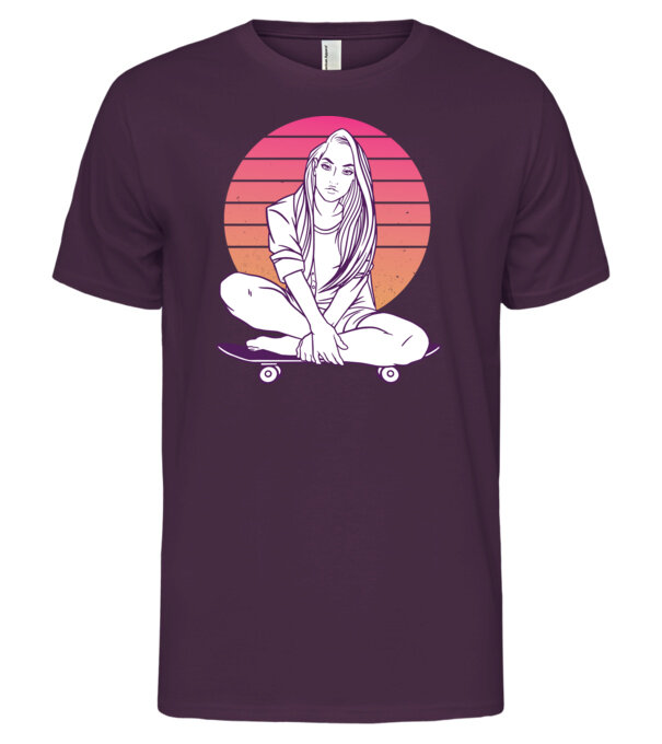 model  pe tricou