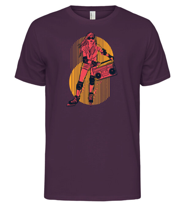  model  pe tricou