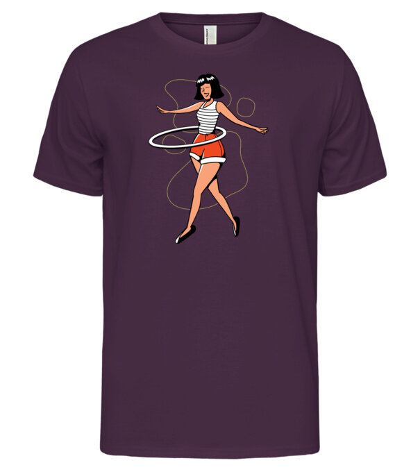  model  pe tricou