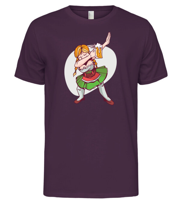  model  pe tricou