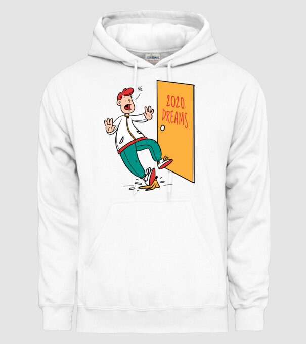 model alb pe tricou