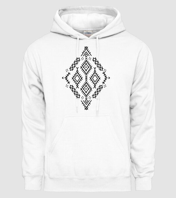 Berbere Symbol model alb pe tricou