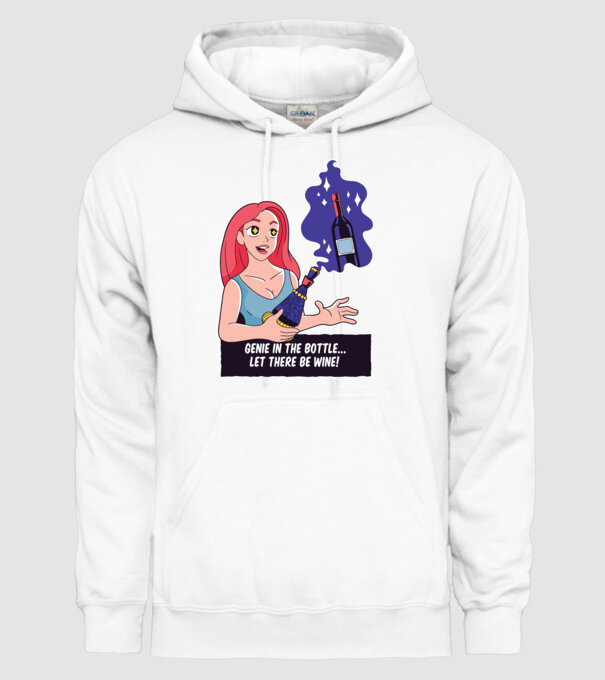 Dorința mea, să fie vin model alb pe tricou