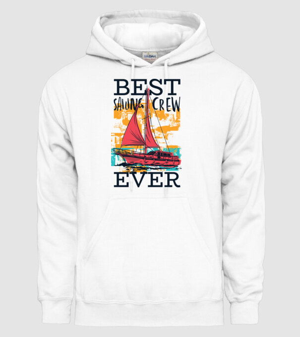 Cea mai bună echipă de navigație model alb pe tricou