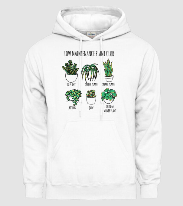 Îngrijirea plantelor model alb pe tricou