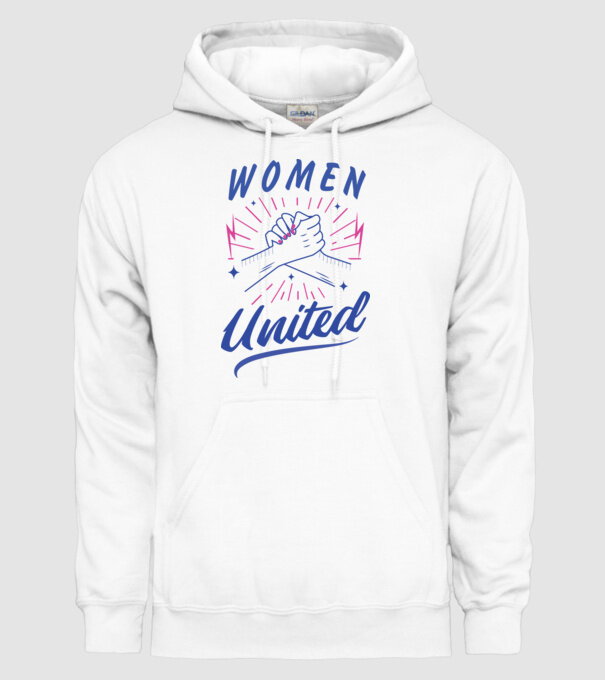 Women United tricou Ziua Femeii model alb pe tricou