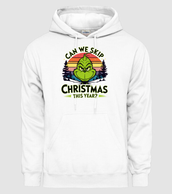 Can we skip christmas this year model alb pe tricou