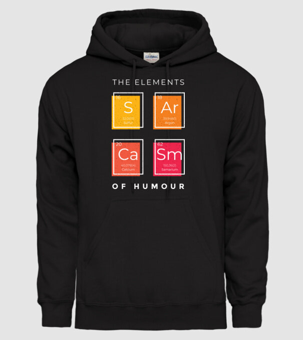Elementele umorului model negru pe tricou
