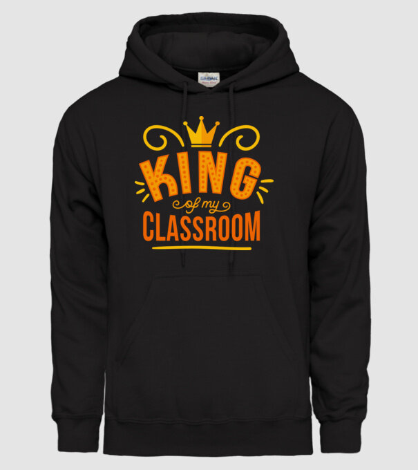 Regele clasei model negru pe tricou