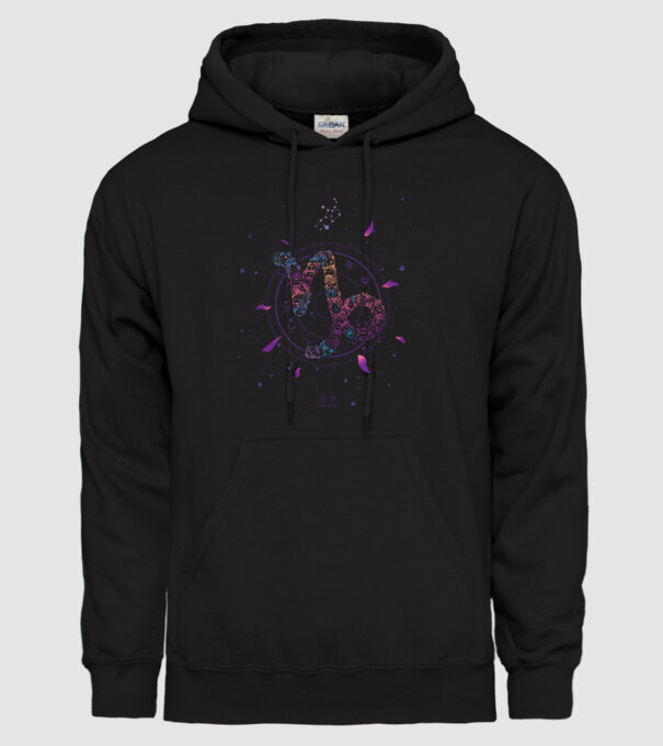 Capricorn Zodiac model negru pe tricou