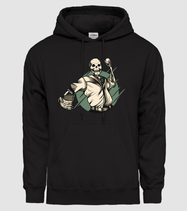 Schelet Baseball model negru pe tricou
