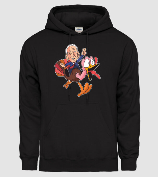 Biden Thanksgiving model negru pe tricou