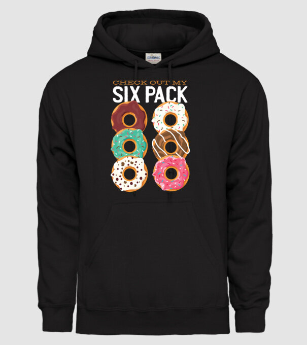 Check out my Six Pack model negru pe tricou