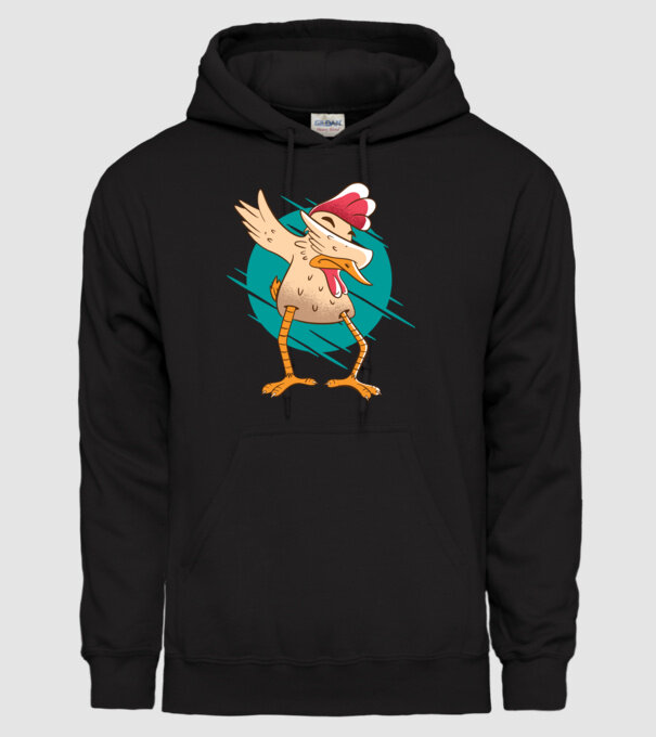 Pui DAB model negru pe tricou