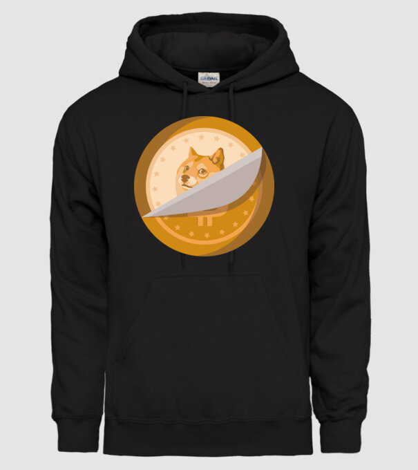Dodge Coin model negru pe tricou