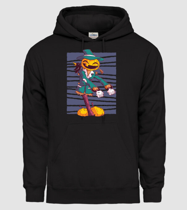 Sperietoare Halloween model negru pe tricou