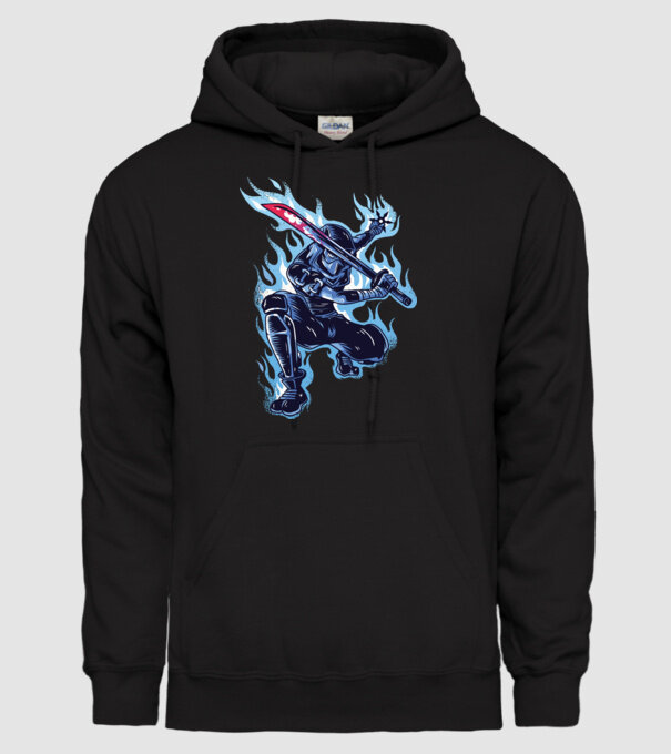 Ninja Sub Zero model negru pe tricou