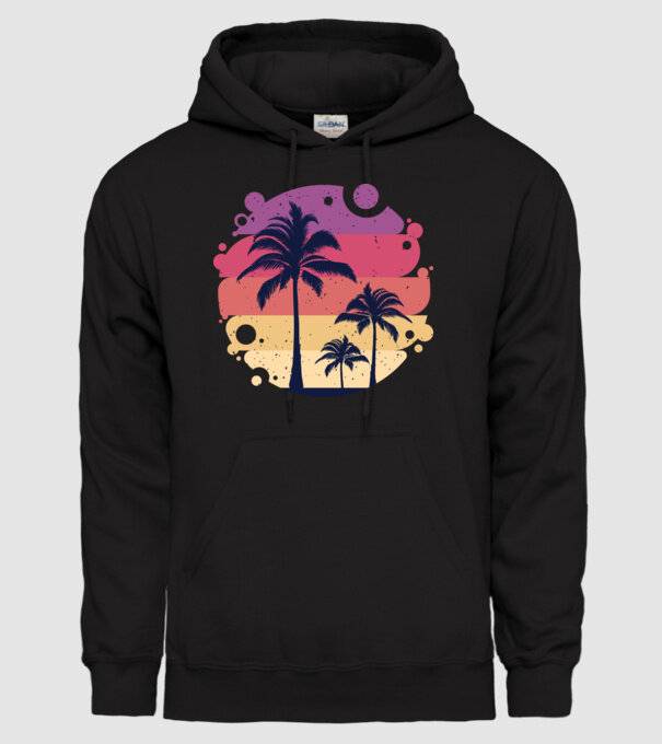 Retro Vara model negru pe tricou