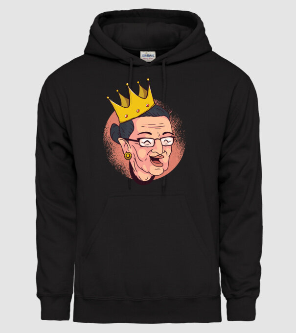 Ruth Bader Ginsburg model negru pe tricou