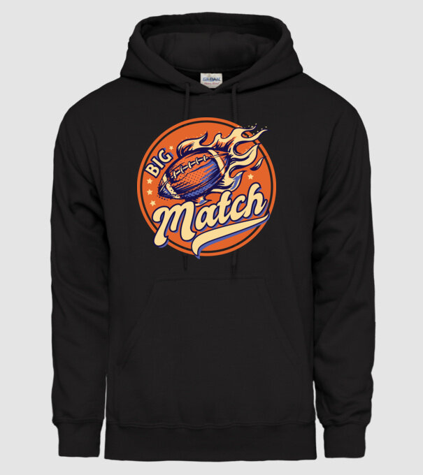 Superbowl meci de fotbal american model negru pe tricou
