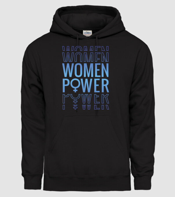 Women Power de Ziua Femeii model negru pe tricou