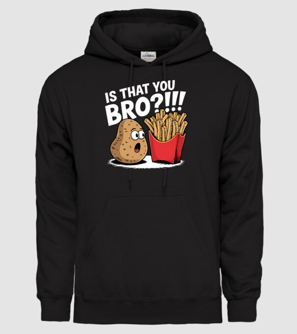 Is that you BRO?!! Negru model negru pe tricou