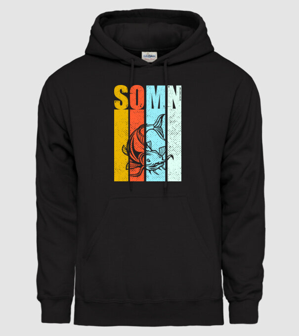 somn model negru pe tricou
