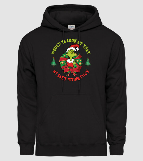 Would ya look at that - Grinch model negru pe tricou