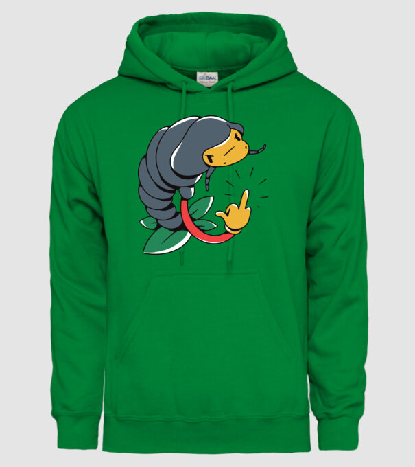 Izopodă model verde pe tricou