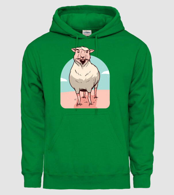 Miel Șobolan model verde pe tricou