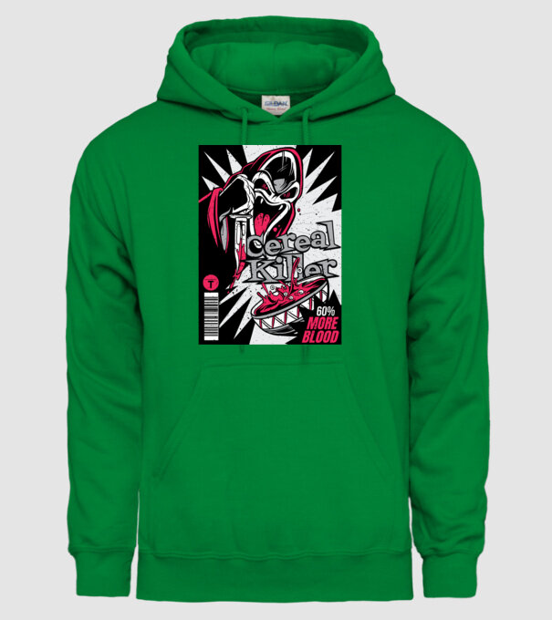 Cereal Killer model verde pe tricou