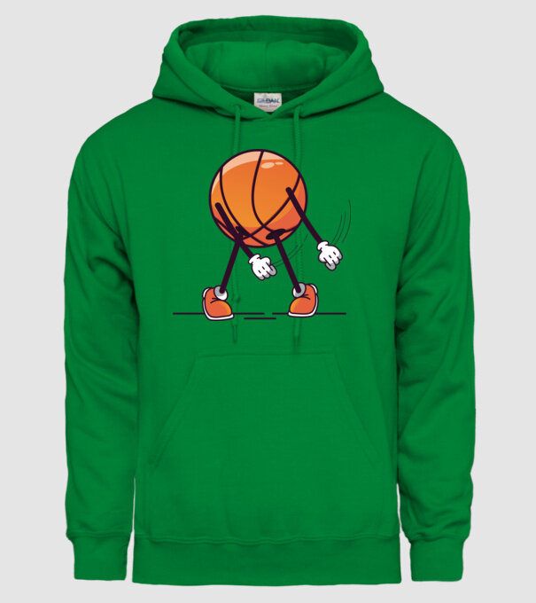 Baschet DAB model verde pe tricou