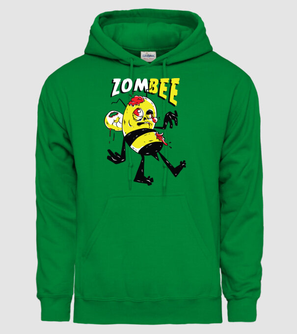 Zombee Albină Zombie model verde pe tricou