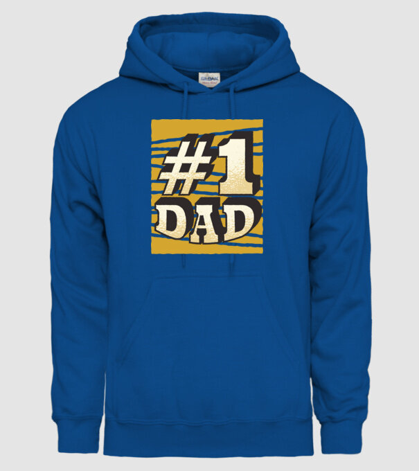 Tata 01 model albastru regal pe tricou