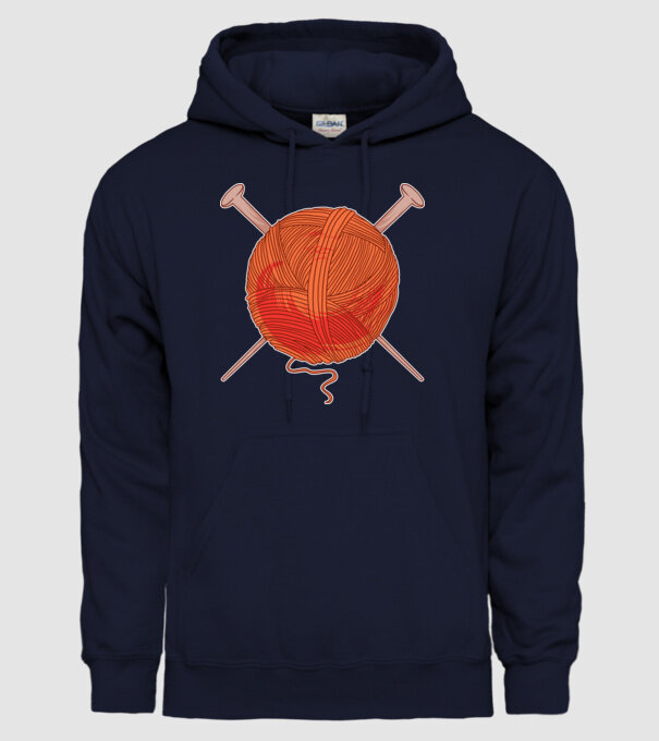 Ghem de fire model albastru închis pe tricou