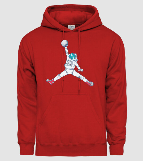 Air Astronaut tricou astronaut model roșu pe tricou