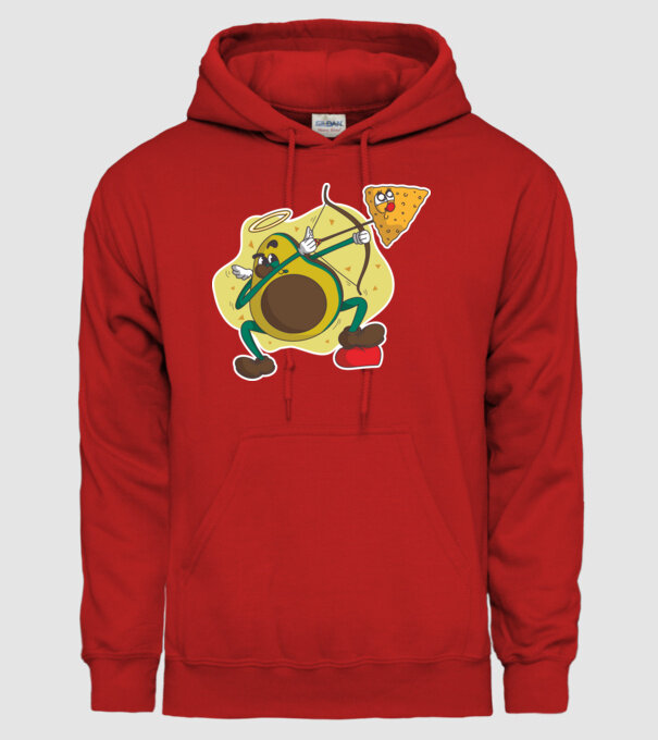 Dragoste de Avocado model roșu pe tricou