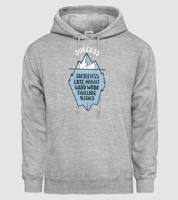 Succesul este doar vârful icebergului model gri pe tricou