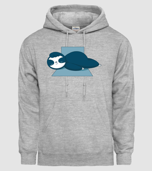 Leneș dormind model gri pe tricou