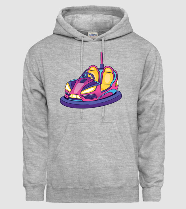 Dodgem model gri pe tricou