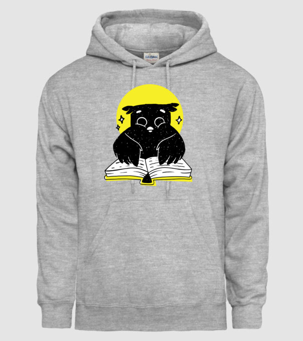 Bufniță de noapte model gri pe tricou