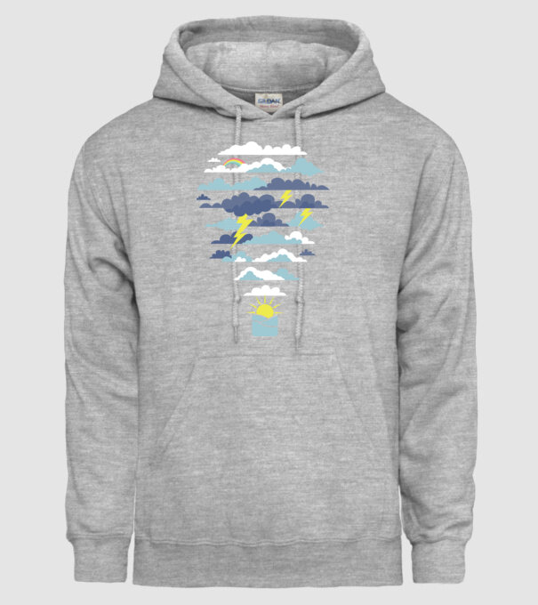 Nor Balon model gri pe tricou